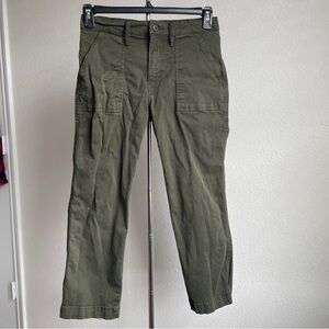Lucky Brand Women's Pants in Olive Green